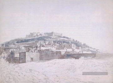 Casi aquarelle peintre paysages Thomas Girtin Peinture à l'huile